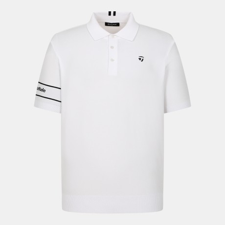 25FW 남성 소매 로고 카라 반팔 니트 TMSYO3121-101