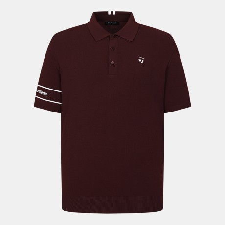 25FW 남성 소매 로고 카라 반팔 니트 TMSYO3121-415