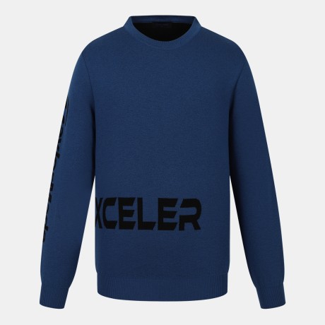 25FW 남성 레터링 라운드 니트 TMSRO4121-907