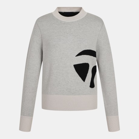 25FW 여성 빅로고 라운드 니트 TWSRO8121-508