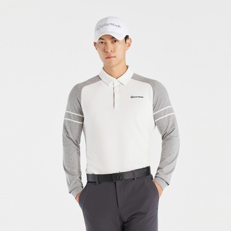 25FW 남성 니트 하이브리드 카라 티셔츠 TMTYO3243-101