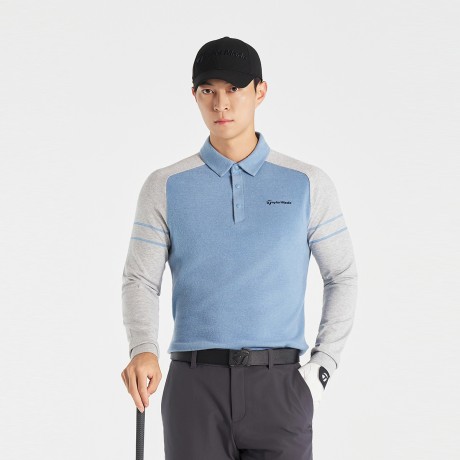 25FW 남성 니트 하이브리드 카라 티셔츠 TMTYO3243-940