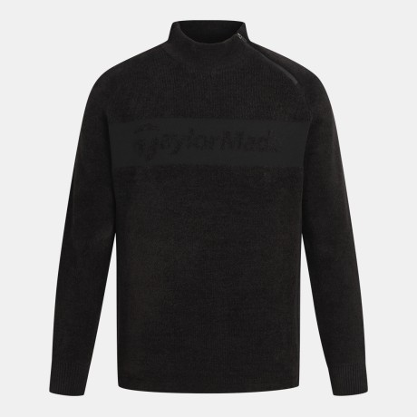 25FW 남성 비대칭 지퍼 하이넥 니트 TMSHO4122-199