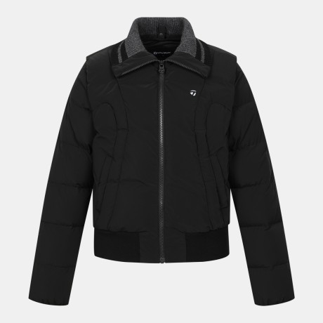 25FW 여성 스웨이드 2IN1 중량 다운 점퍼 TWDJO8202-199