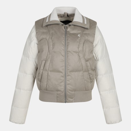 25FW 여성 스웨이드 2IN1 중량 다운 점퍼 TWDJO8202-508