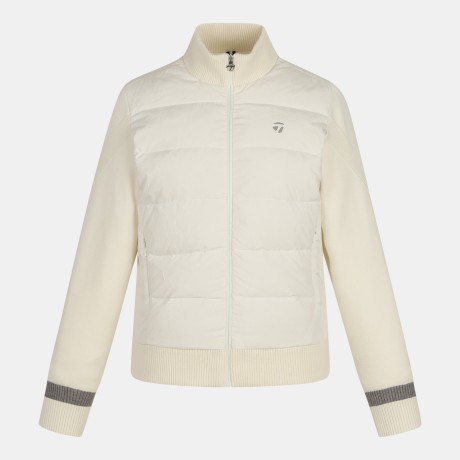 25FW 여성 몸판 다운 하이브리드 니트 가디건 TWSCO8221-101