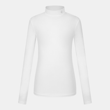 26SS 여성 베이직 하이넥 베이스레이어 티셔츠 TWTH65742-100