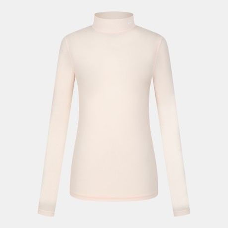 26SS 여성 베이직 메쉬 하이넥 베이스레이어 티셔츠 TWTH66743-304