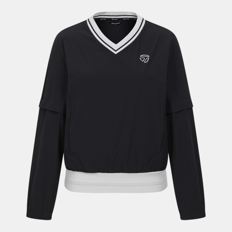 26SS 여성 소매 탈부착 V넥 아노락 점퍼 TWJU65203-199