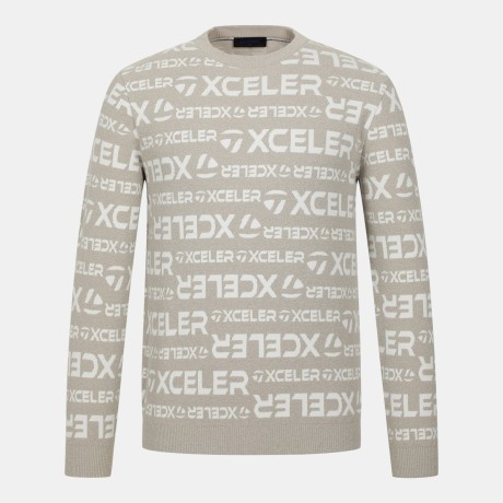 26SS 남성 전판 레터링 니트 TMSR61221-509