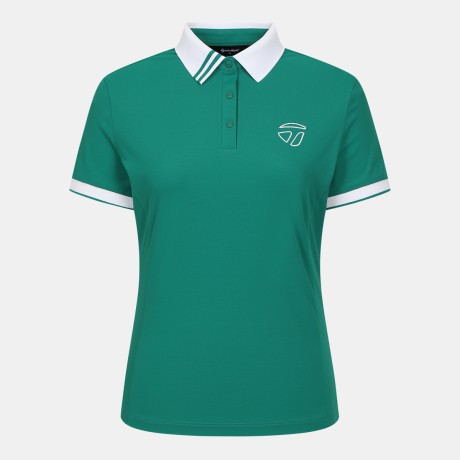 26SS 여성 배색 포인트 카라 반팔 티셔츠 TWTP66742-804