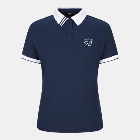 26SS 여성 배색 포인트 카라 반팔 티셔츠 TWTP66742-915