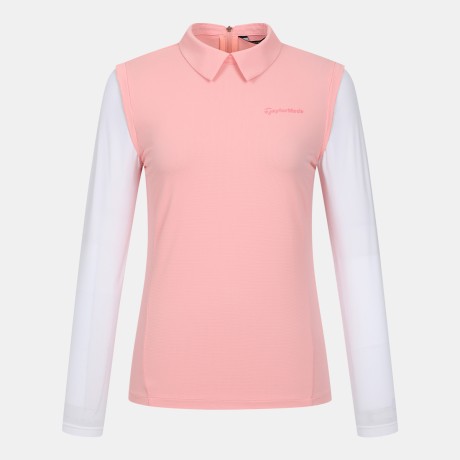 26SS 여성 30D 냉감 소매 카라 티셔츠 TWTY65242-304