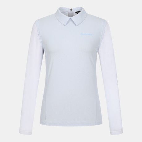 26SS 여성 30D 냉감 소매 카라 티셔츠 TWTY65242-940