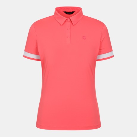 26SS 여성 소매 메쉬 카라 반팔 티셔츠 TWTY66741-304