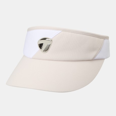 26SS 여성 절개 배색 로고 바이저 TWHV65622-509