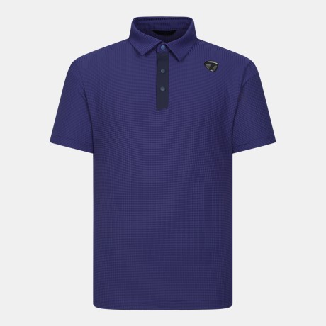 26SS 남성 사각 조직 카라 반팔 티셔츠 TMTY62143-930