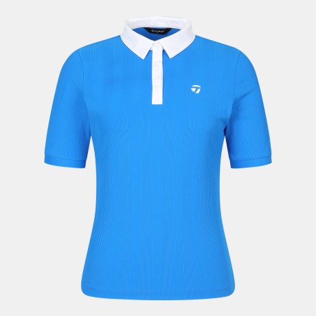 26SS 여성 변형 골지 카라 반팔 티셔츠 TWTP66145-901