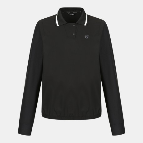 26SS 여성 우븐 하이브리드 카라 티셔츠 TWTP65241-199