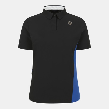 26SS 여성 컬러블럭 카라 반팔 티셔츠 TWTY66141-199