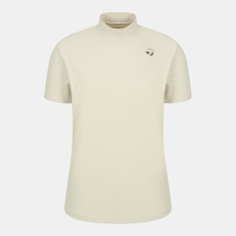 26SS 여성 라인 배색 하이넥 반팔 티셔츠 TWTH66144-509