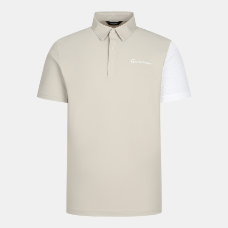 26SS  남성 비대칭 배색 카라 반팔 티셔츠 TMTY62147-509