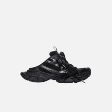 발렌시아가 3XL 블랙 뮬 스니커즈