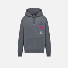 디올 릴렉스핏 후드 스웨트셔츠