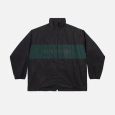 발렌시아가 포플린 윈드브레이커