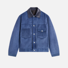 벨루티 스웨이드 데님 재킷