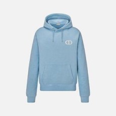 디올 CD 아이콘 후드 플리스 스웨트 셔츠