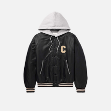 셀린느 후드 테디 재킷