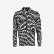 디올 오블리크 코튼 오버셔츠