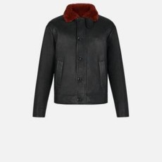 루이비통 모노그램 플라워 레더 항공 자켓