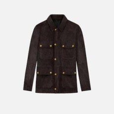 톰포드 라이트 스웨이드 필드 자켓