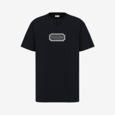 디올 크리스챤 디올 캐쥬얼 핏 티셔츠 블랙