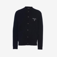 프라다 자수 니트 웨어 가디건