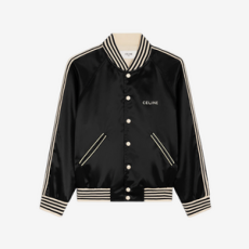 셀린느 새틴 피니시 테디 자켓