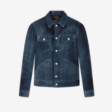 톰포드 캐시미어 스웨이드 웨스턴 자켓