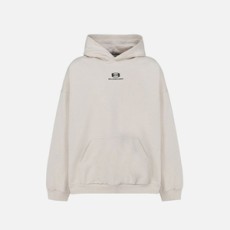 발렌시아가 유니티 코튼 후디 베이지