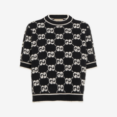구찌 GG 자카드 울 부클레 탑