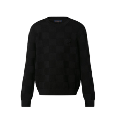 루이비통 다미에 스티치 크루넥