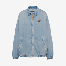 프라다 스카이블루 데님 자켓