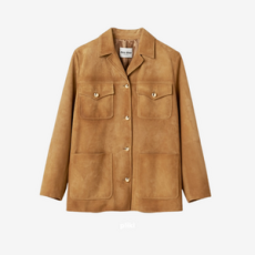 미우미우 메이플 브라운 스웨이드 재킷