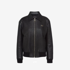 프라다 나파 가죽 재킷 블랙