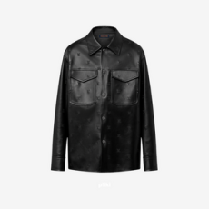 루이비통 엠브로이더드 레더 시그니처 오버셔츠