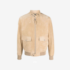 톰포드 집업 스웨이드 봄버 자켓