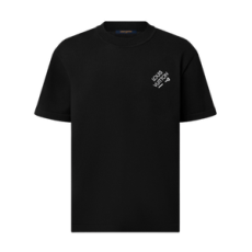 루이비통 시그니처 슬리브 티셔츠 블랙