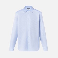 루이비통 긴소매 코튼 셔츠