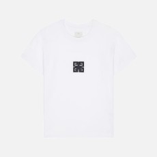 지방시 미드로고 반팔 티셔츠 화이트